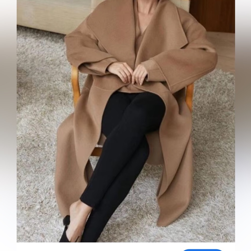 NWOT  💯 wool wrapped up coat - Picture 5 of 6